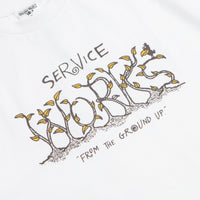 Service Works Ground Up T-Shirt - White thumbnail
