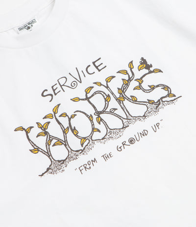 Service Works Ground Up T-Shirt - White