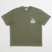 Service Works Home Comforts T-Shirt in Olive thumbnail