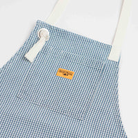 Service Works House Gingham Apron - Blue thumbnail