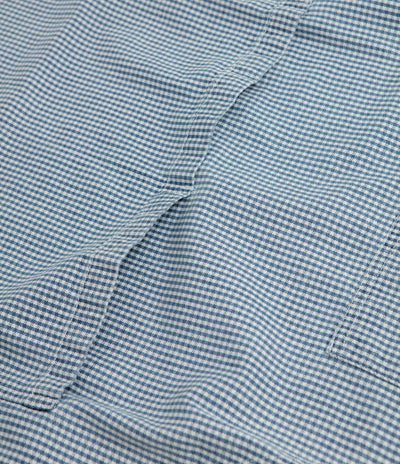 Service Works House Gingham Apron - Blue