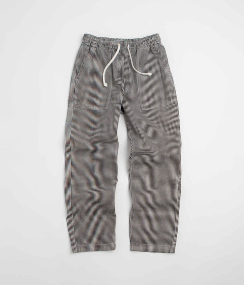 Service Works House Gingham Chef Pants - Black