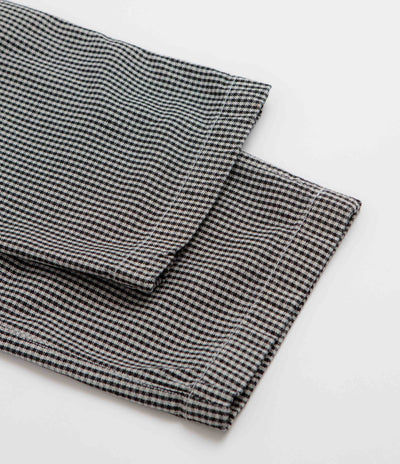 Service Works House Gingham Chef Pants - Black