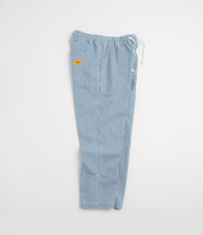 Service Works House Gingham Chef Pants - Blue