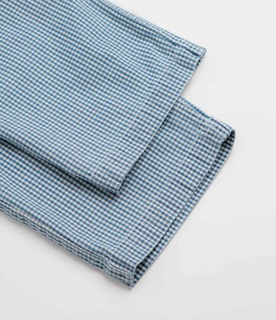 Service Works House Gingham Chef Pants - Blue