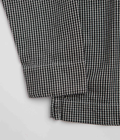 Service Works House Gingham FOH Overshirt - Black