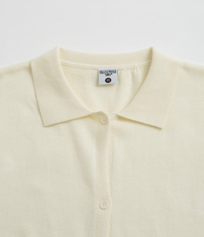 Service Works Knitted Vase Short Sleeve Shirt in Off White