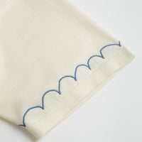 Service Works Knitted Vase Short Sleeve Shirt in Off White thumbnail