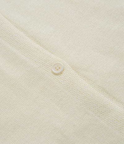 Service Works Knitted Vase Short Sleeve Shirt in Off White