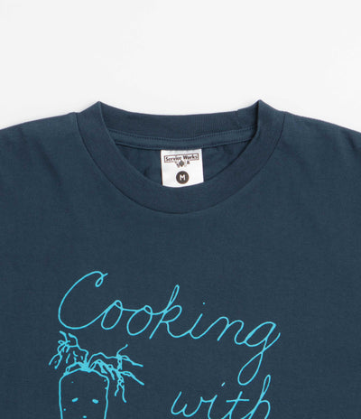 Service Works L O V E Long Sleeve T-Shirt - Midnight