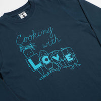 Service Works L O V E Long Sleeve T-Shirt - Midnight thumbnail