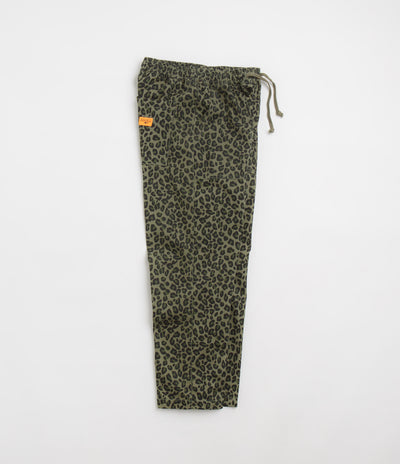 Service Works Leopard Chef Pants - Green