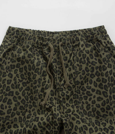Service Works Leopard Chef Pants - Green