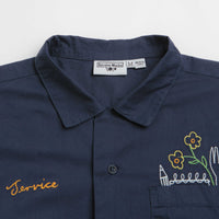 Service Works Light Twill Necessities Short Sleeve Shirt in Navy thumbnail