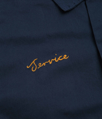 Service Works Light Twill Necessities Short Sleeve Shirt in Navy
