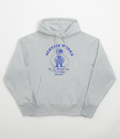 Service Works Maintenance Hoodie - Heather Grey