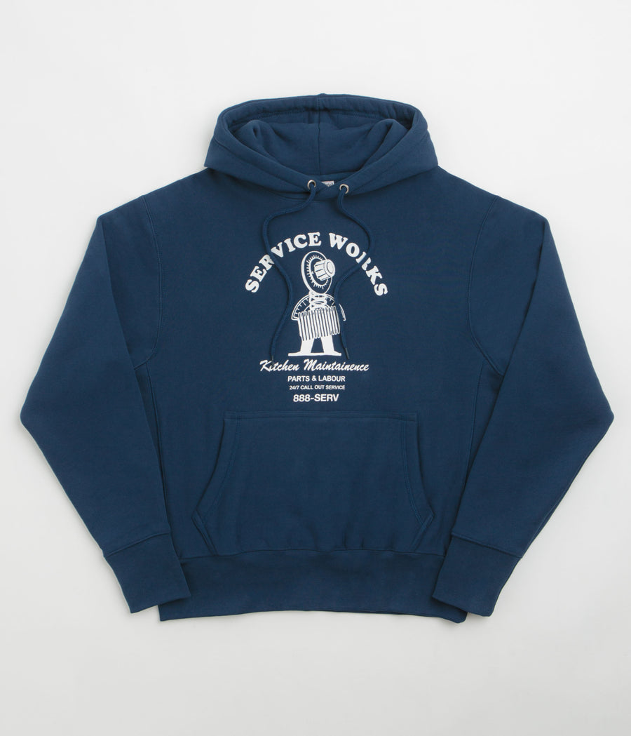 Service Works Maintenance Hoodie - Navy