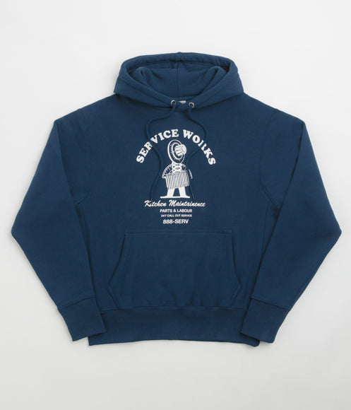 Service Works Maintenance Hoodie - Navy