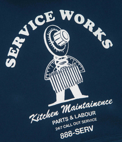 Service Works Maintenance Hoodie - Navy