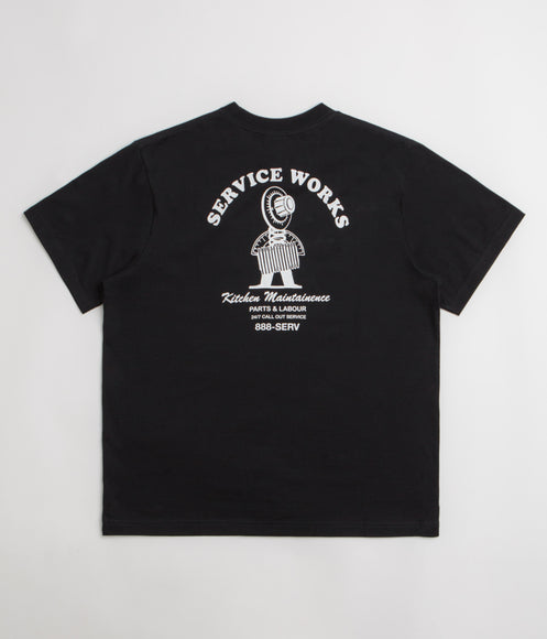 Service Works Maintenance T-Shirt - Black