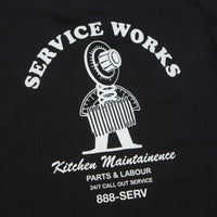 Service Works Maintenance T-Shirt in Black thumbnail