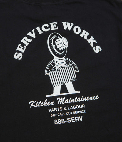Service Works Maintenance T-Shirt in Black