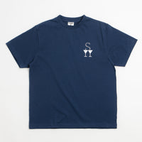 Service Works Martini T-Shirt - Navy thumbnail