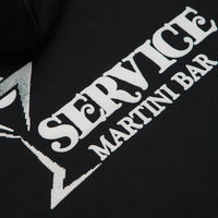 Service Works Martini Zipper Hoodie - Black thumbnail