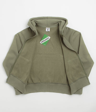 Service Works Martini Zipper Hoodie - Olive