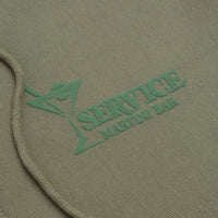 Service Works Martini Zipper Hoodie - Olive thumbnail