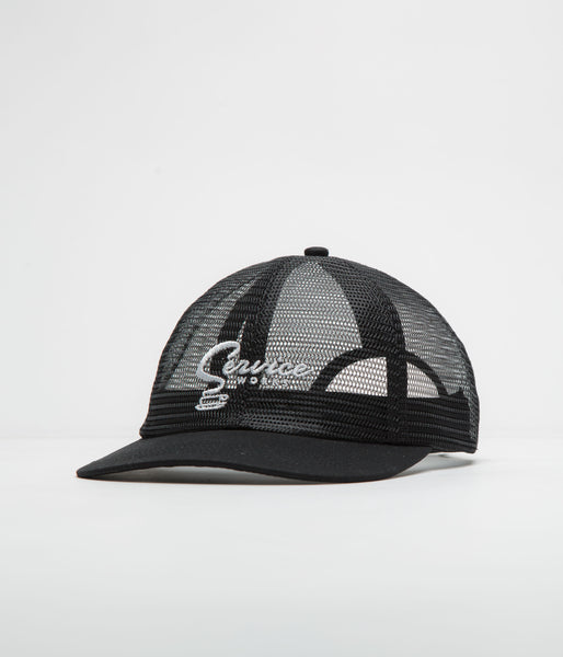 Service Works Mesh Espresso Cap - Black | flatspot