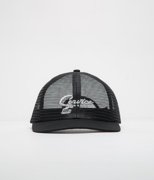 Service Works Mesh Espresso Cap - Black | flatspot