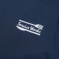 Service Works Milos T-Shirt in Navy thumbnail