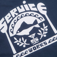 Service Works Milos T-Shirt in Navy thumbnail