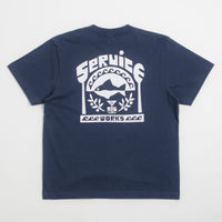 Service Works Milos T-Shirt in Navy thumbnail