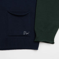 Service Works Mock Smock Sweatshirt - Tri Colour thumbnail
