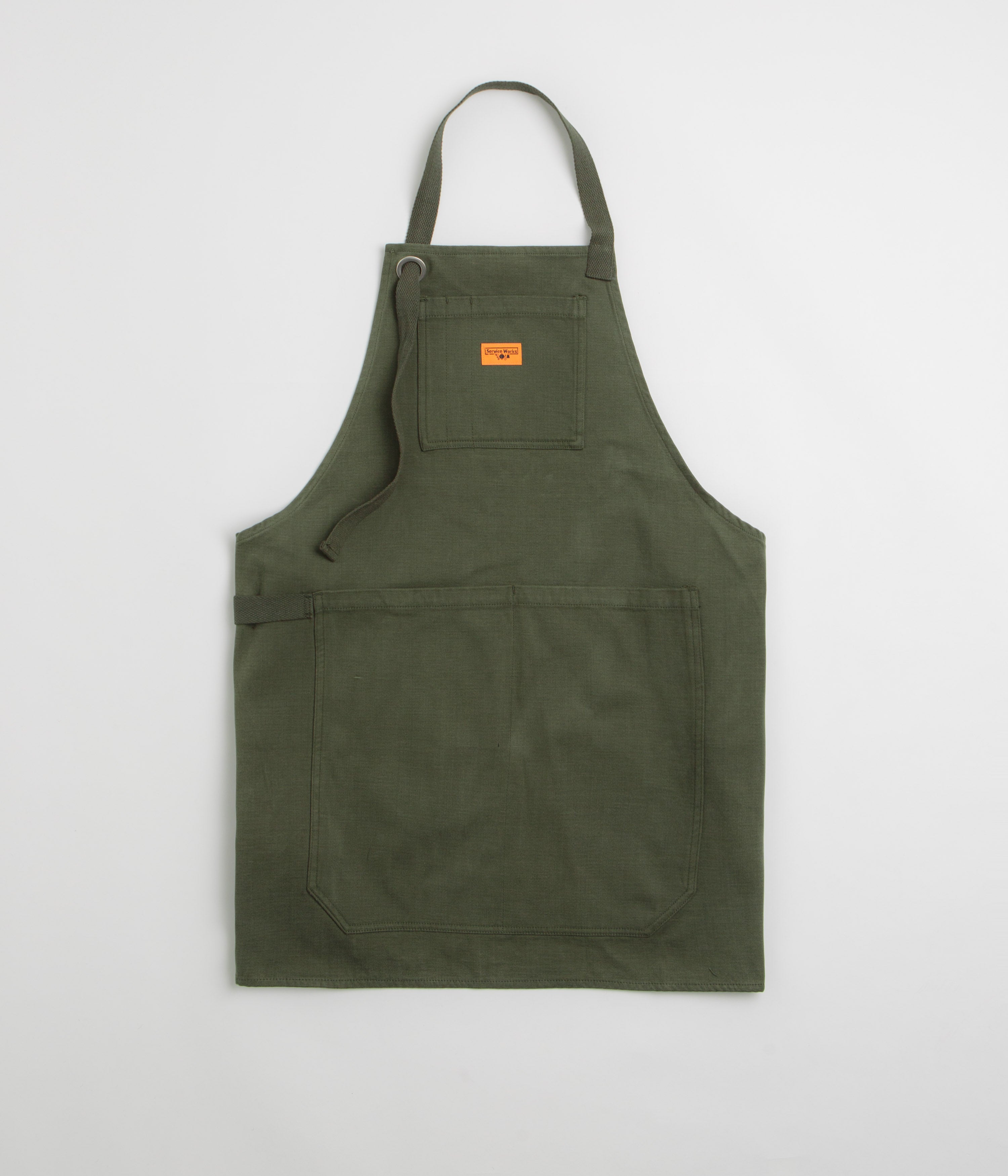 Service Works Moleskin Apron in Moss