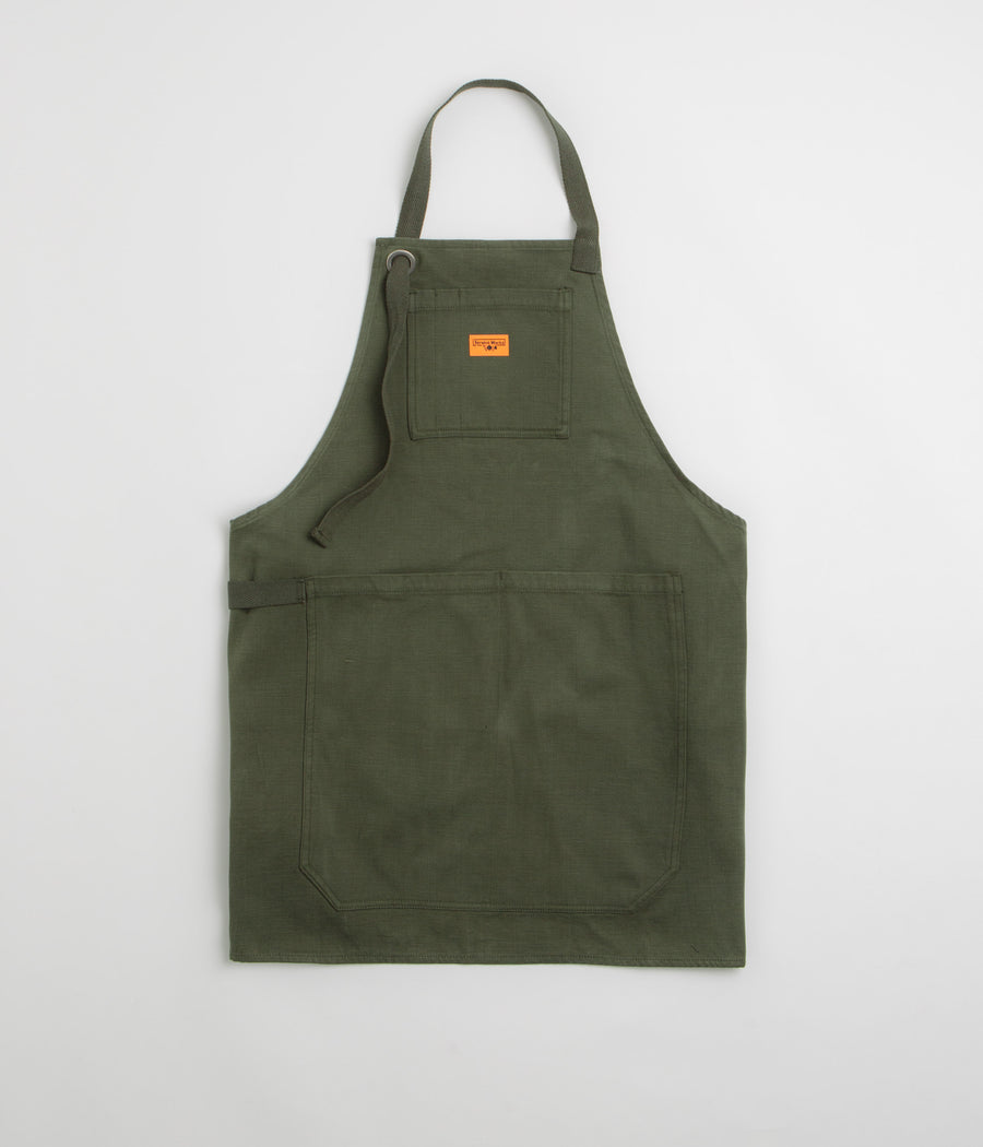 Service Works Moleskin Apron in Moss