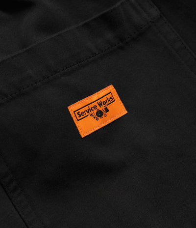Service Works Moleskin Chef Pants in Black