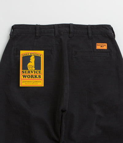 Service Works Moleskin Part Timer Pants in Black