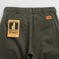 Service Works Moleskin Part Timer Pants in Moss thumbnail