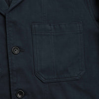 Service Works Moleskin Server Suit Jacket in Dark Navy thumbnail