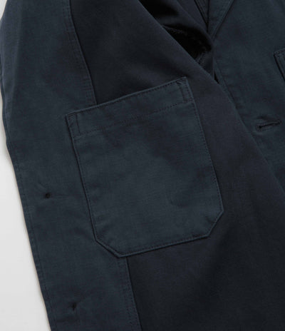 Service Works Moleskin Server Suit Jacket in Dark Navy