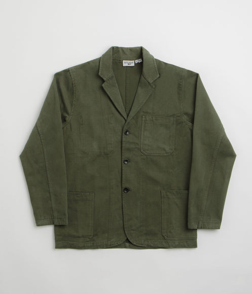 Service Works Moleskin Server Suit Jacket - Moss