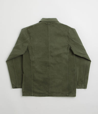 Service Works Moleskin Server Suit Jacket in Moss