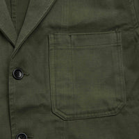 Service Works Moleskin Server Suit Jacket in Moss thumbnail