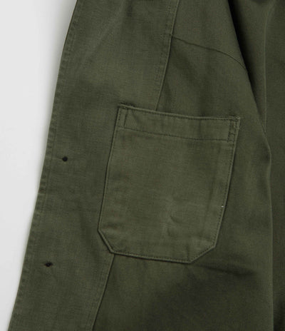 Service Works Moleskin Server Suit Jacket in Moss