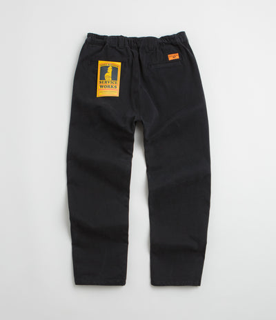 Service Works Moleskin Waiter Pants in Black