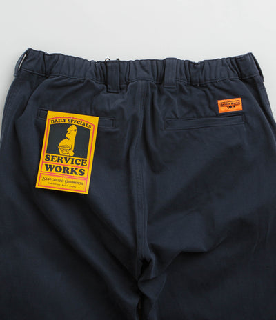 Service Works Moleskin Waiter Pants in Dark Navy
