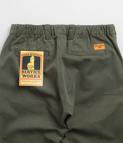 Service Works Moleskin Waiter Pants in Moss